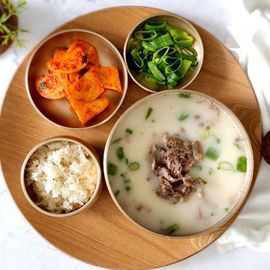[SH Pacific] Presley Cook Hanwoo Sagol Gom Soup 600g Delicious Meat Broth Cow Head Children's Bear Soup Easy Food Honbap_Natural Ingredients, Fresh Meat_Made in Korea
